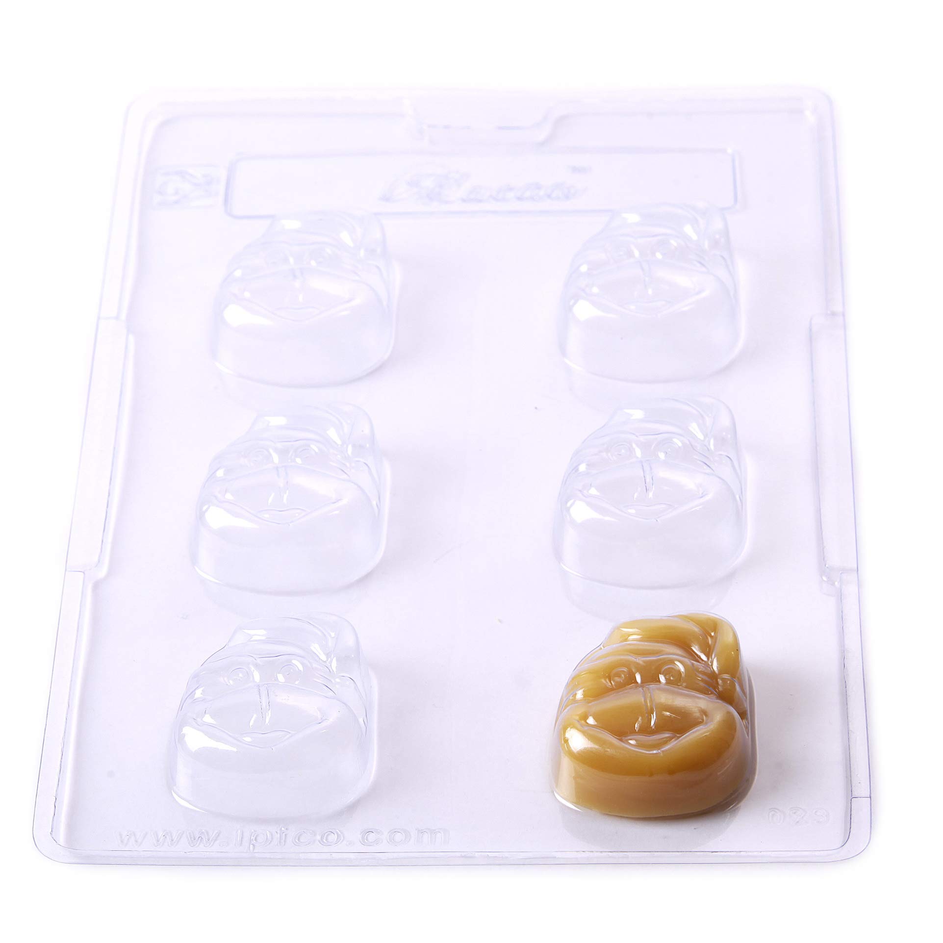 Cacao | Grinch Chocolate Mould 6 Cavity x 5