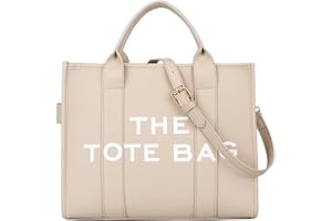 Tote Bags for Women - Personalized Canvas Tote Bags with Zipper Mini Top-Handle Crossbody Tote Bag Handbag for Travel Work