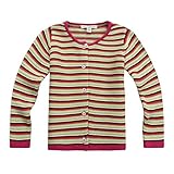 Richie House Little Girls' Brightly Striped Knit Top RH0714