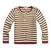 Richie House Little Girls' Brightly Striped Knit Top RH0714