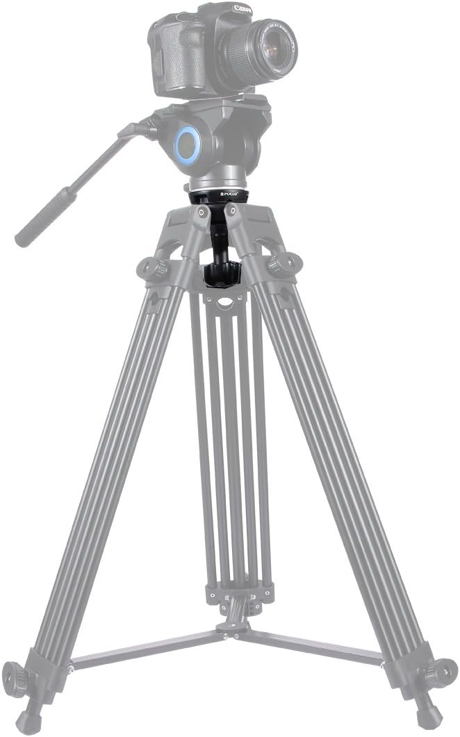 PULUZ 75mm Metal Half Ball Flat to Bowl Adapter Convert with 1/4" & 3/8" Screws Mount on Tripod & Fluid Rotation Head for DSLR SLR Camera Video Rig - Image 5