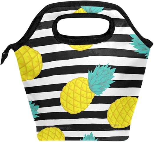 pineapple lunch tote