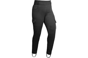 GREAT BIKERS GEAR -Women Motorcycle Cargo Leggings Motorbike Super Pants Ladies Protective with Removable CE Armour