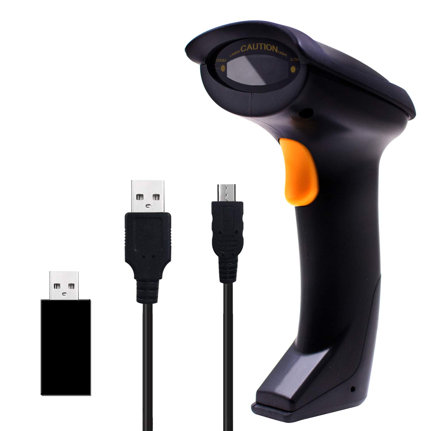 Wireless barcode scanner. Wireless barcode scanner card.
