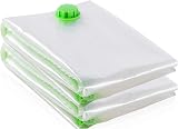 Opaza Vacuum Storage Bag XXL 2 Pack Airtight Space Saver 130x100 cm