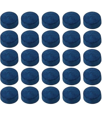 Amazon.com : 14MM Elk Master Cue Tip - Set of 25 : Billiard