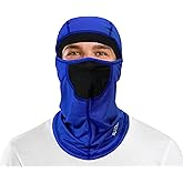 Sukeen Balaclava Face Mask for Men Women, 1PC High Elasticity-Sun Protection Hood Full Cooling Face Cover Neck Gaiter for Cyling Motorcycle Deep Royal Blue