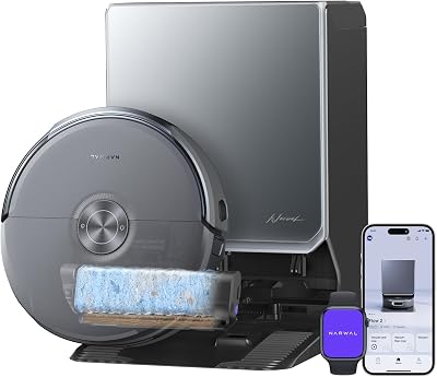 Flow 2 Robot Aspirador y Fregasuelos 31.000 Pa, Autolavado FlowWash