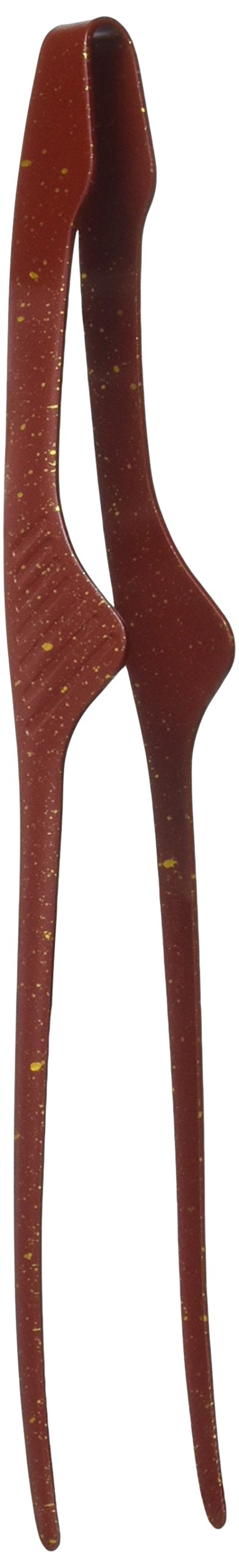 Professional Chef and Kitchen Tongs 24 cm Stainless Steel 18/8 Gold and Red