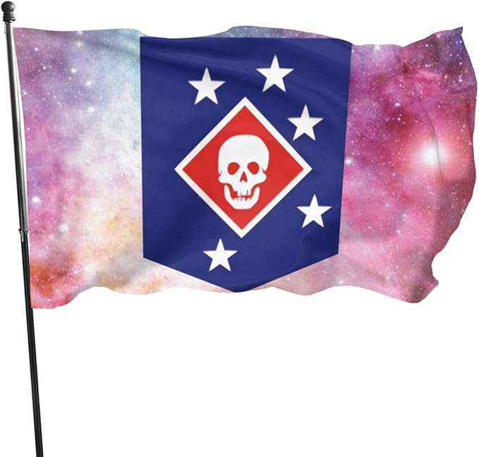 HBFF Marine Raiders Flag 3x5 FT Flag Tough The Strongest
