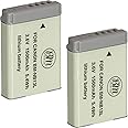 BM Premium 2-Pack of NB-13L Batteries for Canon PowerShot SX740 HS, G1 X Mark III, G5 X, G5 X Mark II, G7 X, G7 X Mark II, G7 X Mark III, G9 X, G9 X Mark II, SX620 HS, SX720 HS Digital Cameras