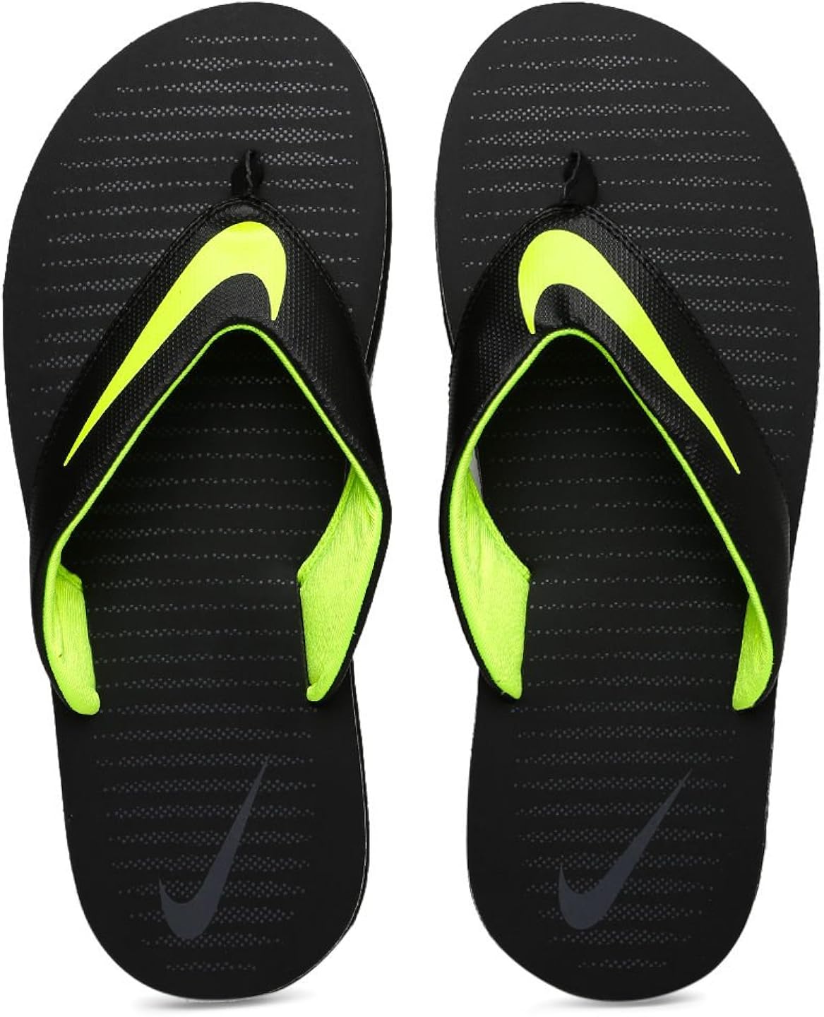nike men's chroma thong 5 black slippers