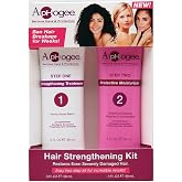 ApHogee Damaged Hair Kit | Strengthening Protein Treatment + Moisturizer | Reduces Hair Breakage and Split Ends | Frizz Control | Moisturizing and Softening | Protects Cosmetic Color