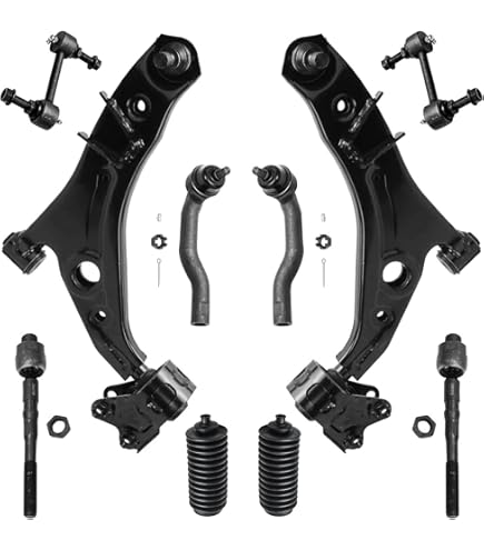 Recambios Para Lincoln MKX 2007-2014 Kit De 8 Piezas Para Suspensión Delantera - Brazo De Control, Rótulas Y Barras Para Ford Edge/Lincoln MKX Kit Suspensión Completa Autodayplus