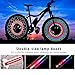 Rottay Bicycle Rim Lights, Waterproof Bicycle Wheel Lights with 32-LED and 32pcs Changes Patterns for MTB Wheel Tire
