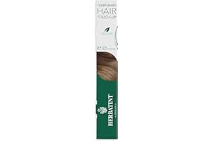 Herbatint Temporary Hair Touch-Up - Instantly Mask Grey Roots Between Coloring with Easy To Apply Precision Brush Kit - Natural-Looking Concealer For Light Chestnut Hair - Vegan - .33 oz
