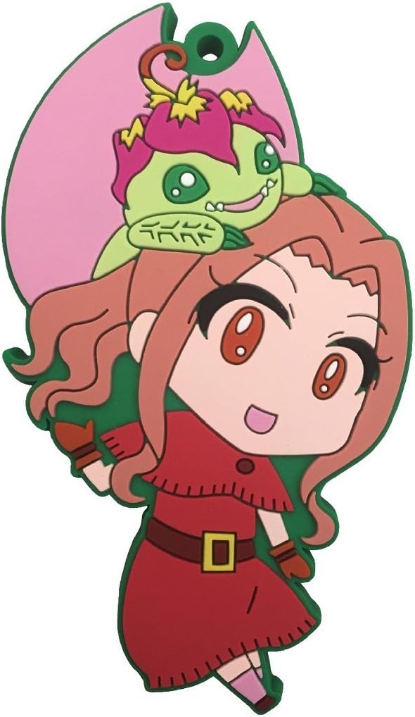 Digimon Adventure: Mimi and Palmon PVC Keychain ~ Tachikawa Mimi