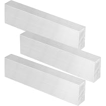 4 Pieces Of 6061 T6511 Aluminum Flat Bar – 3/8" X 2-1/2" X 12" – USA Made Mill Stock