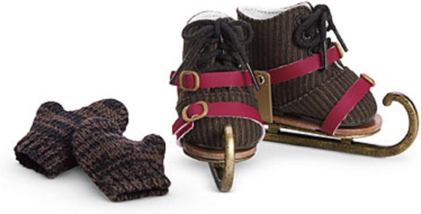 american girl ice skating set
