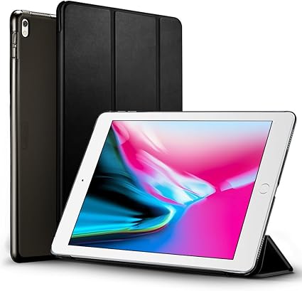 Amazon Esr Ipad 12 9 17 ケース 軽量 薄型 半透明 レザー 三つ折スタンド オートスリープ機能 スマートカバー Apple Ipad Pro 12 9インチ 17年版専用 全5色 ブラック Esr タブレットケース 通販