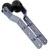 4" 5" Adjustable Keel Roller Bracket Assembly For 2" 3" Tongue Frame | 4 Inch 5 Inch W Tongue Mount Roller Bracket Assembly For 2 Inch 3 Inch Wide Trailer Tongue Frame Hot Dipped Galvanized Rubber