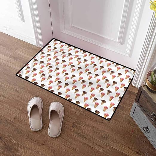 Custom&amp;blanket Front Door Mat Outdoor Ice