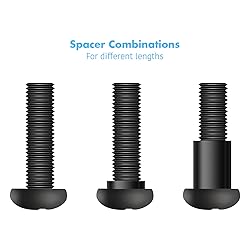 PERLESMITH Universal TV Mounting Hardware Kit Fits