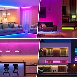 BTF-LIGHTING FCOB COB RGB LED Strip 840LED/m 16.4FT