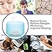 Fosmon Essential Oil Diffuser Humidifier, Ultrasonic 500mL/16.9oz Large Fragrance Aromatherapy Diffuser Cool Mist Humidifier with Remote Control, 7 LED Color Nightlight 4 Timer Settings 2 Mist Control