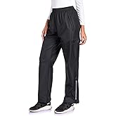 Ourcan Rain Pants for Women Waterproof Pants Hiking Pants Windproof Lightweight for Outdoor Golf Fishing with Pocket