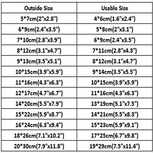 10x15cm(3.9x5.9 inch) 100 Pcs Mylar Foil Heat Sealable Packaging Bags Vacuum Sealer Smell Proof Pouches Safety Food Storage Aluminizing Candy Foil Wrappers Confectionery Foil Snack Bag with Tear Notch - Thumbnail 6