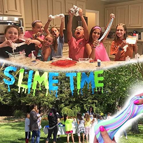 5 ESSENSON+Unicorn+Fluffy+Slime+Kit