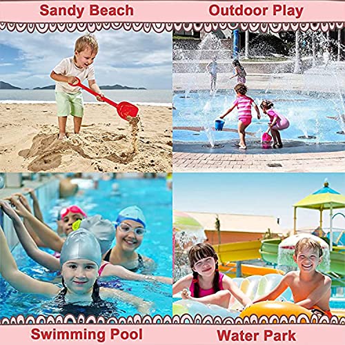 GGEROU Toddler Swim Vest，Kids Water Wings Arm Floaties for 30-50 Pounds,Infant Safety Swim Aid Jumper Inflatable,Swim Arm Bands,Float Sleeves Swimming Armbands for Sea/Pool/Beach/Training