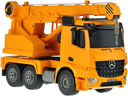 Amazon メルセデス メルセデスベンツ ラジコン クレーン車 1 デモ内蔵 モデル ラジコン ドローン 通販
