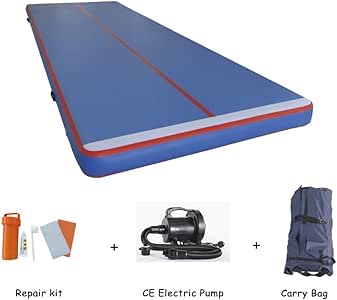 Aqua Plus Inflatable Air Track Tumbling Mat   Amazoncom