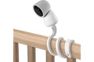 HOLACA Flexible Twist Mount for ARENTI Video Baby Monitor Camera Stand Bracket with 1/4 Threaded Hole Holder and Adjustable 3