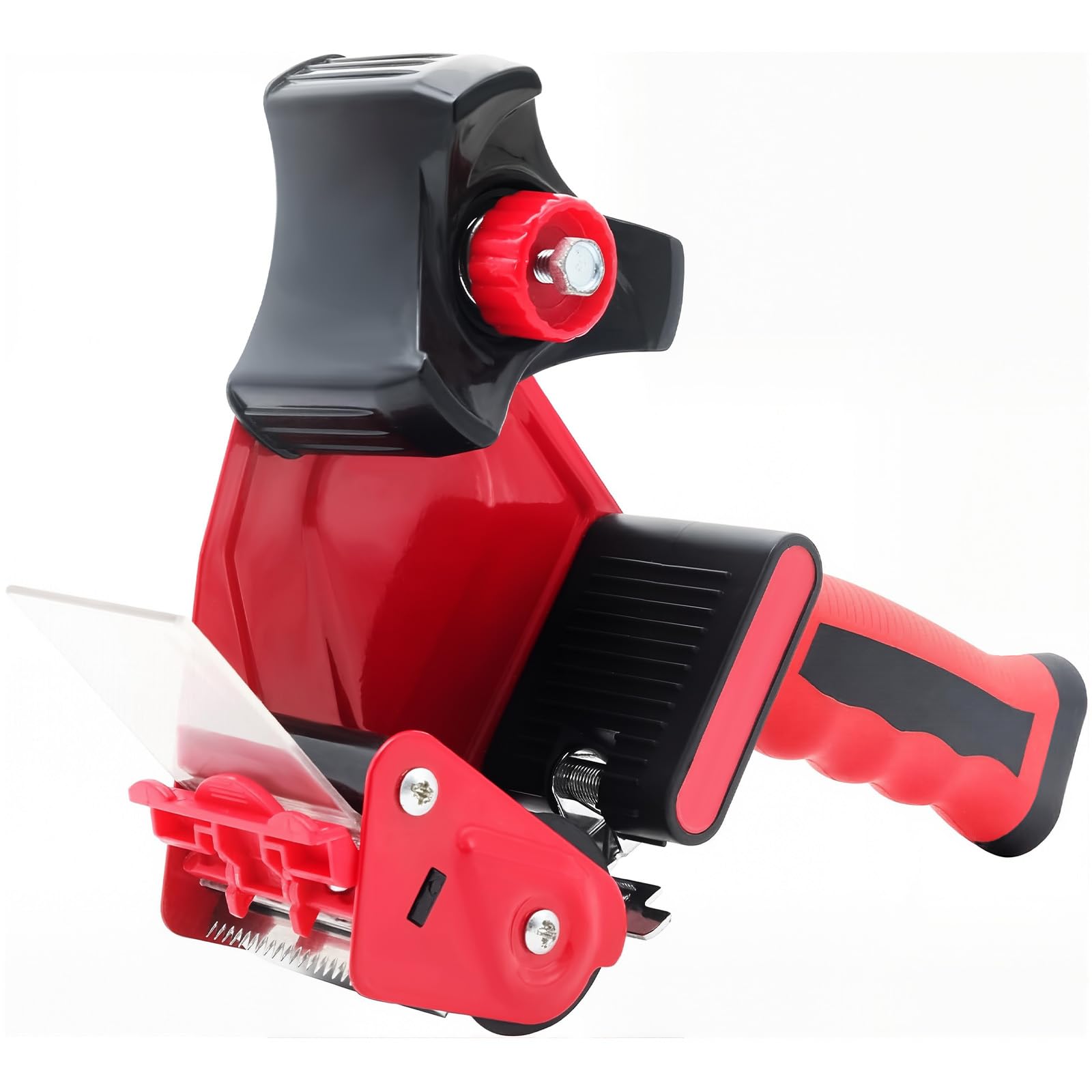 Photo 1 of QILIMA Packing Tape Dispenser Gun 2" Light Seal Packing for Use Tape Dispenser Gun for Shipping, Moving, Carton and Box Sealing-Red