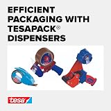 Tesa Packing Tape Set 2x Parcel Tape 66m x 50mm with Dispenser Transparent view 7