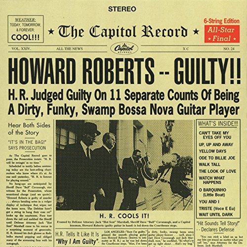 Original album cover of Guilty by Howard Roberts