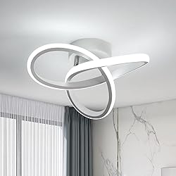 DAXGD Modern LED Ceiling Light, 6500K White Light