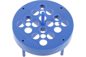 NUOBESTY 2pcs 20-Hole Plastic Floating Centrifuge Tube Rack with Detachable Legs for Laboratory Water Bath