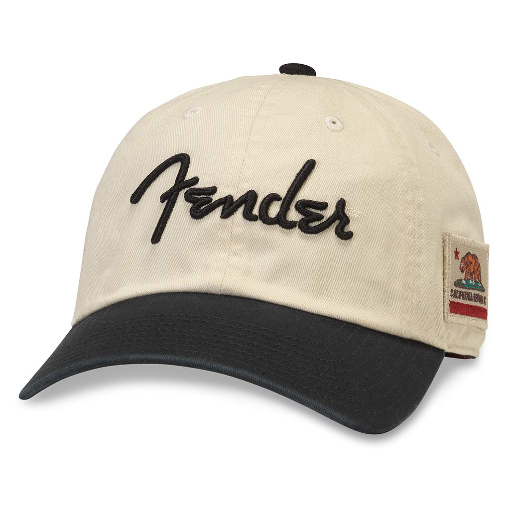 AMERICAN NEEDLE Fender Guitar Baseball Dad Buckle Strap Hat (FEND - Main Image