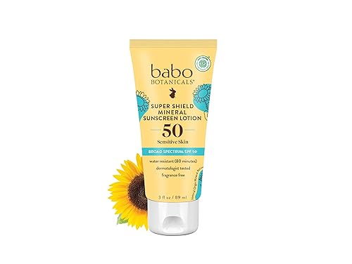 Babo Botanicals Sheer Mineral Sunscreen Lotion SPF 50 with 100