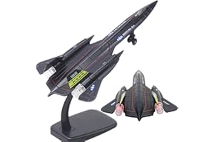 OTONOPI Fighter Jet Airplanes Toy Military Plane Model Aircraft Army Air Force Diecast Metal Pull Back Bomber Attack Plane with Lights and Sounds for Kids or Commemorate Collection