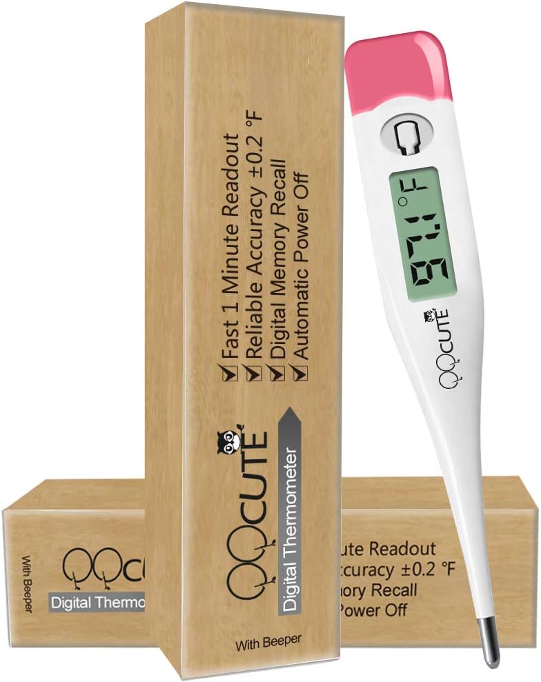 Digital Basic Body Thermometer for Armpit, Oral or Rectal