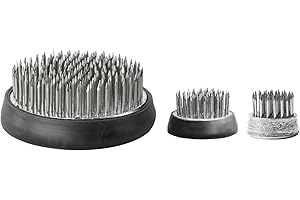 YAMROTS Flower Frog Stainless Steel Ikebana Kenzan Flower Frog Round (3 Different Size)