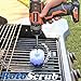 RotoScrub Long Reach Drill Brush Attachment, All Purpose for Car Tires, Toilets, Corners, Edges, Hard to Reach Areas, Heavy Duty Bristles