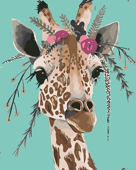 Amazon Co Jp Nc56 Diy大人のデジタル絵画キット子供デジタル絵画初心者油絵ブラシアクリル絵の具家の壁の装飾ギフトアート青い動物の キリン ホーム キッチン Amazon Co Jp Nc56 Diy大人のデジタル絵画キット子供デジタル絵画初心者油絵ブラシアクリル絵の具家の壁の装飾ギフトアート青い動物の キリン ホーム キッチン