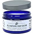Yellow Bird Natural Foot Cream - For Dry and Cracked Feet Repair. Organic Athlete’s Foot Balm. Salve Moisturizer for Heel Care & Callus Treatment with Tea Tree Oil & Peppermint Essential Oils