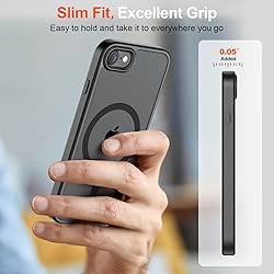 SUPFINE Magnetic for iPhone SE Case 2022 (3rd)/2020